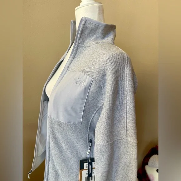 NWT NORTH FACE FRONT RANGE ULTRA SOFT FULL ZIP 100% RECYCLED POLYESTER JACKET XS - Picture 7 of 11